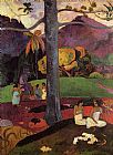 In Olden Times by Paul Gauguin